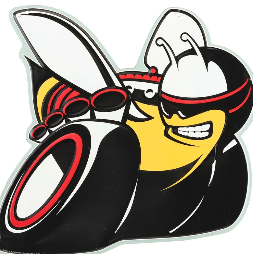 Dodge Scat Pack Embossed Metal Sign Metal Sign by Open Roads