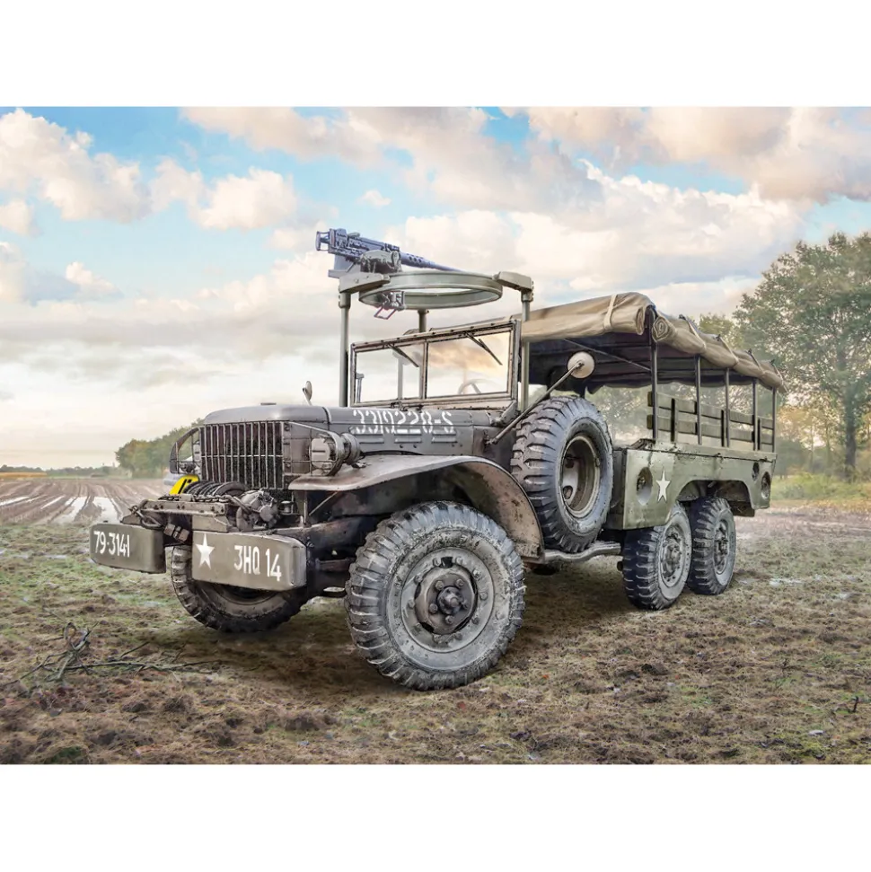 Dodge WC62 1 1/2 t 6x6 Truck 1/35 Kit 1:35 scale Plastic by Italeri