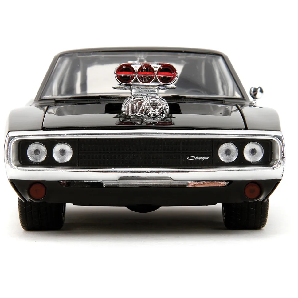DOM's Dodge Charger R/T & BRIAN's Toyota Supra Fast & Furious Twin Pack 1:24 Scale Diecast Model Car by Jada Toys