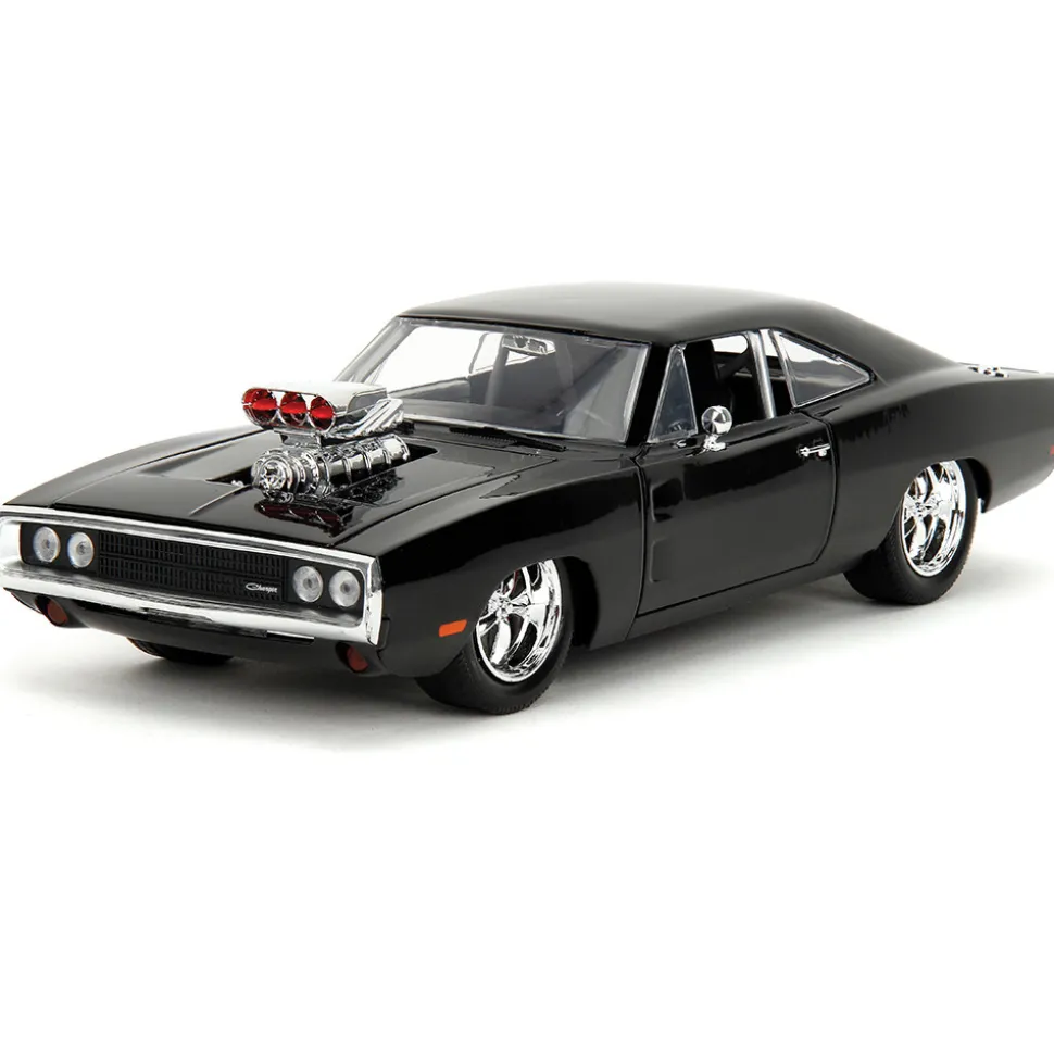 DOM's Dodge Charger R/T & BRIAN's Toyota Supra Fast & Furious Twin Pack 1:24 Scale Diecast Model Car by Jada Toys