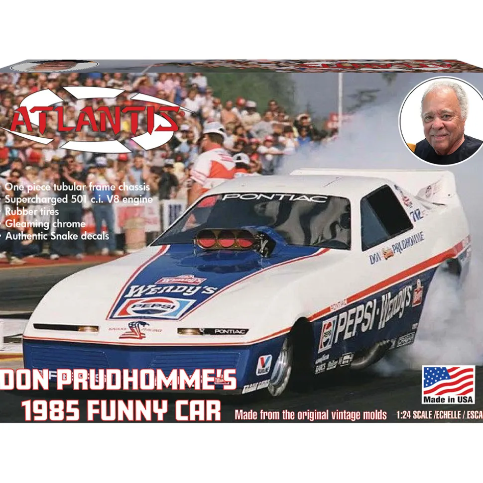 Don Prudhomme Pepsi Challenger Trans Am - Model Kit 1:24 Scale Plastic Model Kit by Atlantis Models