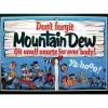 Don't Forget Mountain Dew Metal Sign Signs 4 Fun (SIGMD3) by Signs 4 Fun