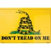 Don't Tread On Me Metal Sign SPS80098 Embossed Aluminum by Signs 4 Fun