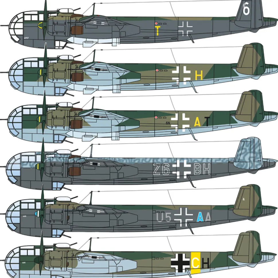 Dornier Do 217 K-1/K-2 with Fritz-X Guided Bombs 1/72 Kit 1:72 scale Plastic by Italeri