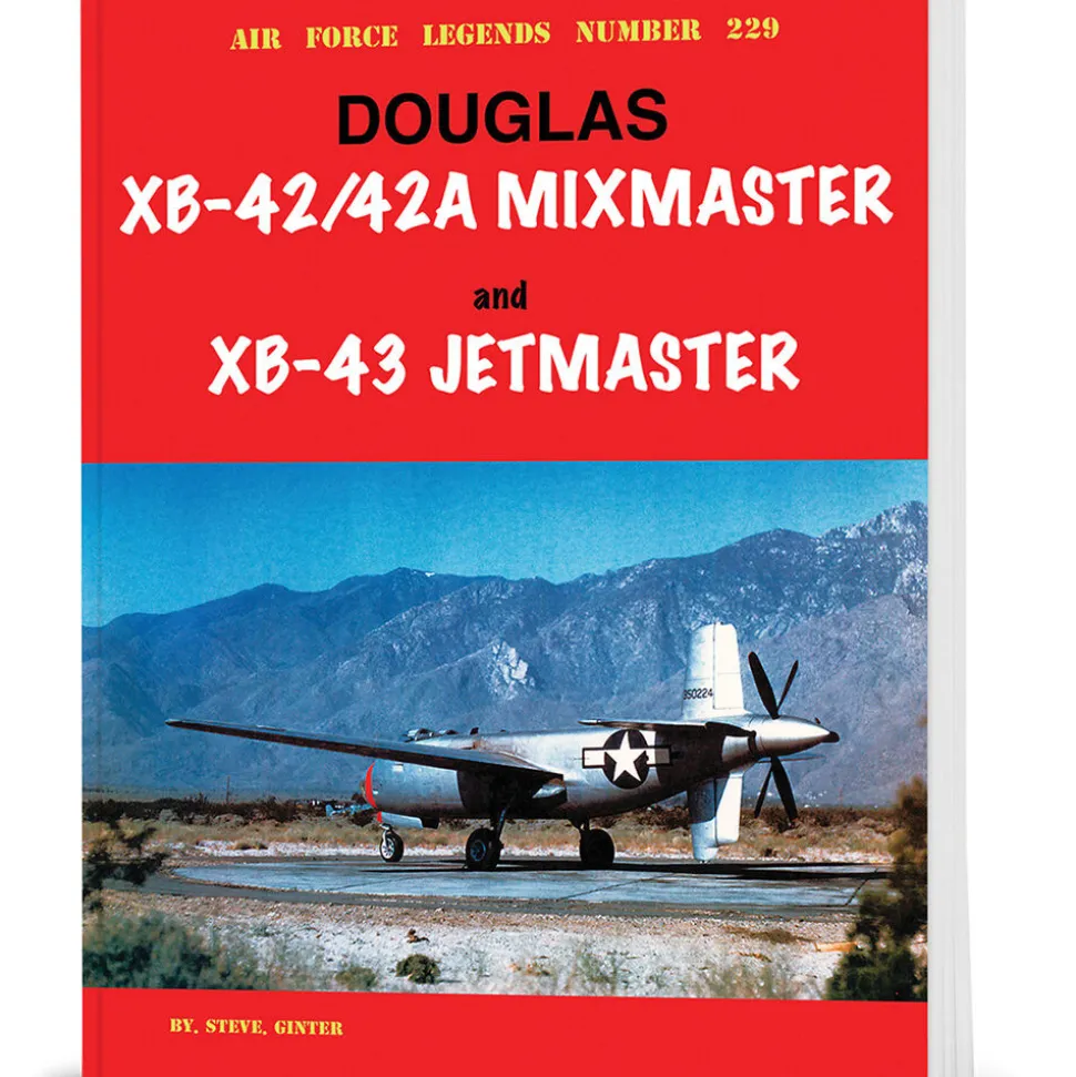 Douglas XB-42/42A Mixmaster and XB-43 Jetmaster Ginter Books (9798989950935) Softcover by Ginter Books