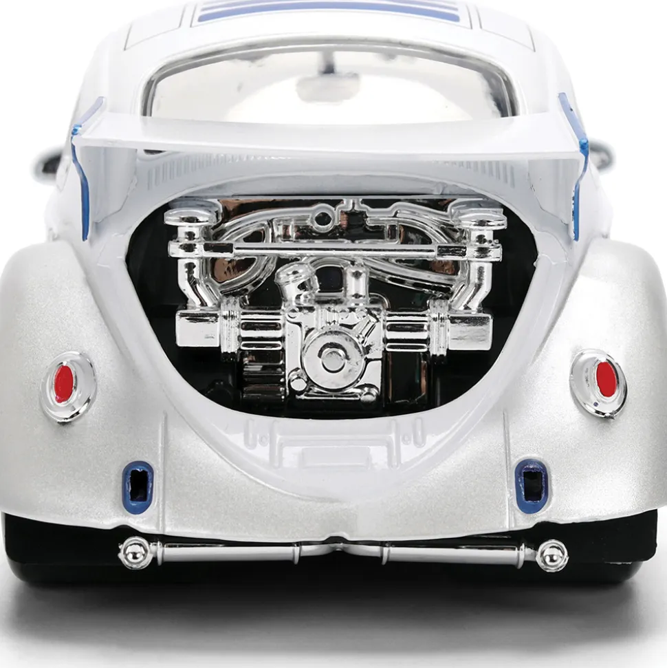 1959 Drag VW Beetle w/R2-D2 Figure 1:24 Scale Diecast Model Car by Jada Toys