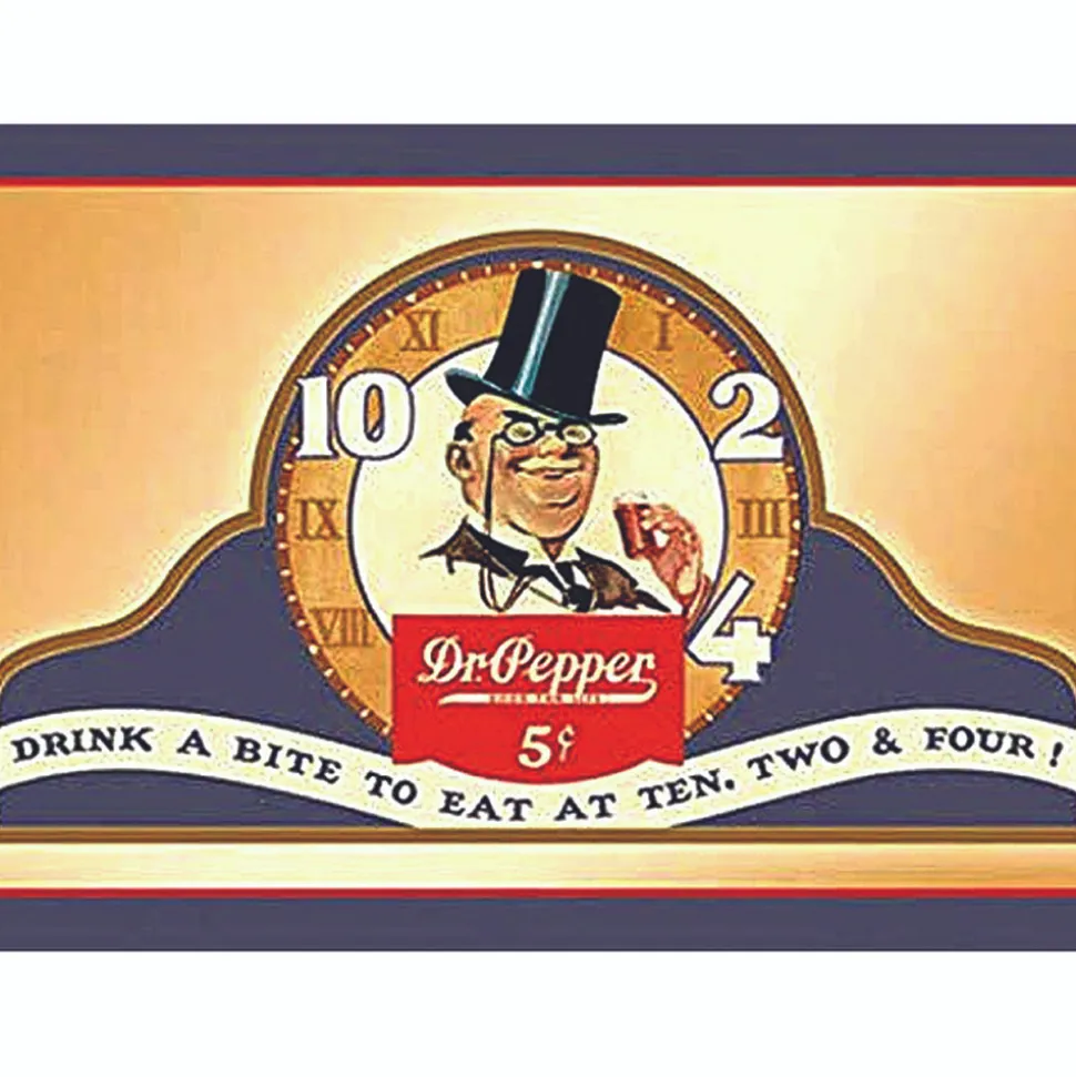 Dr. Pepper Drink a Bite Metal Sign by Signs 4 Fun