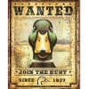 Duck Wanted Metal Sign 2957 Tin by Desperate Enterprises