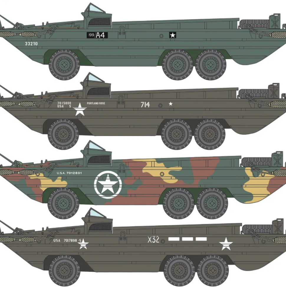 DUKW 1/35 Kit Italeri (6392) 1:35 scale Plastic by Italeri