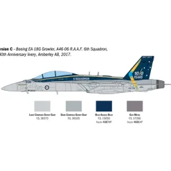 EA-18G Growler 1/48 Kit 1:48 Scale Plastic Model Kit by Italeri