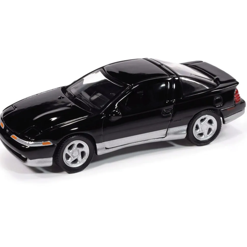 1990 Eagle Talon TSi - Black 1:64 Scale Diecast Model Car by Auto World