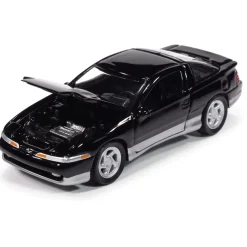 1990 Eagle Talon TSi - Black 1:64 Scale Diecast Model Car by Auto World