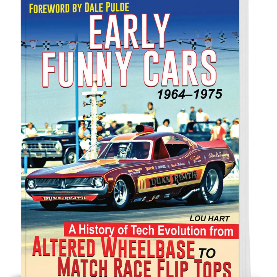 Early Funny Cars: Gas Altereds to Match Race Flip Tops 1964-1975 Softcover Book by CarTech Books