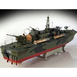 Elco 80' Torpedo Boat PT-596 1/35 Kit 1:35 Scale Plastic Model Kit by Italeri