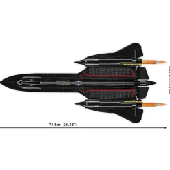 Executive Edition Lockheed SR-71 Blackbird Building Brick Set 1:48 Scale by Cobi Toys