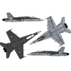 F/A-18C/D Hornet 1/72 Kit Italeri (0016) 1:72 scale Plastic by Italeri