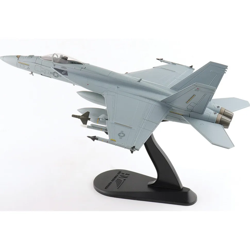 F/A-18E Super Hornet 1/72 Die Cast Model - HA5140b (w/decals for 01, 105, 410 airplanes) 1:72 scale Metal by Hobby Master