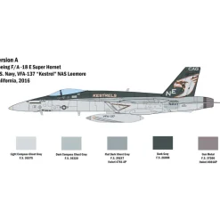 F/A-18E Super Hornet 1/48 Kit 1:48 Scale Plastic Model Kit by Italeri