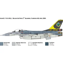 F-16A Fighting Falcon 1/48 Kit 1:48 Scale Plastic Model Kit by Italeri
