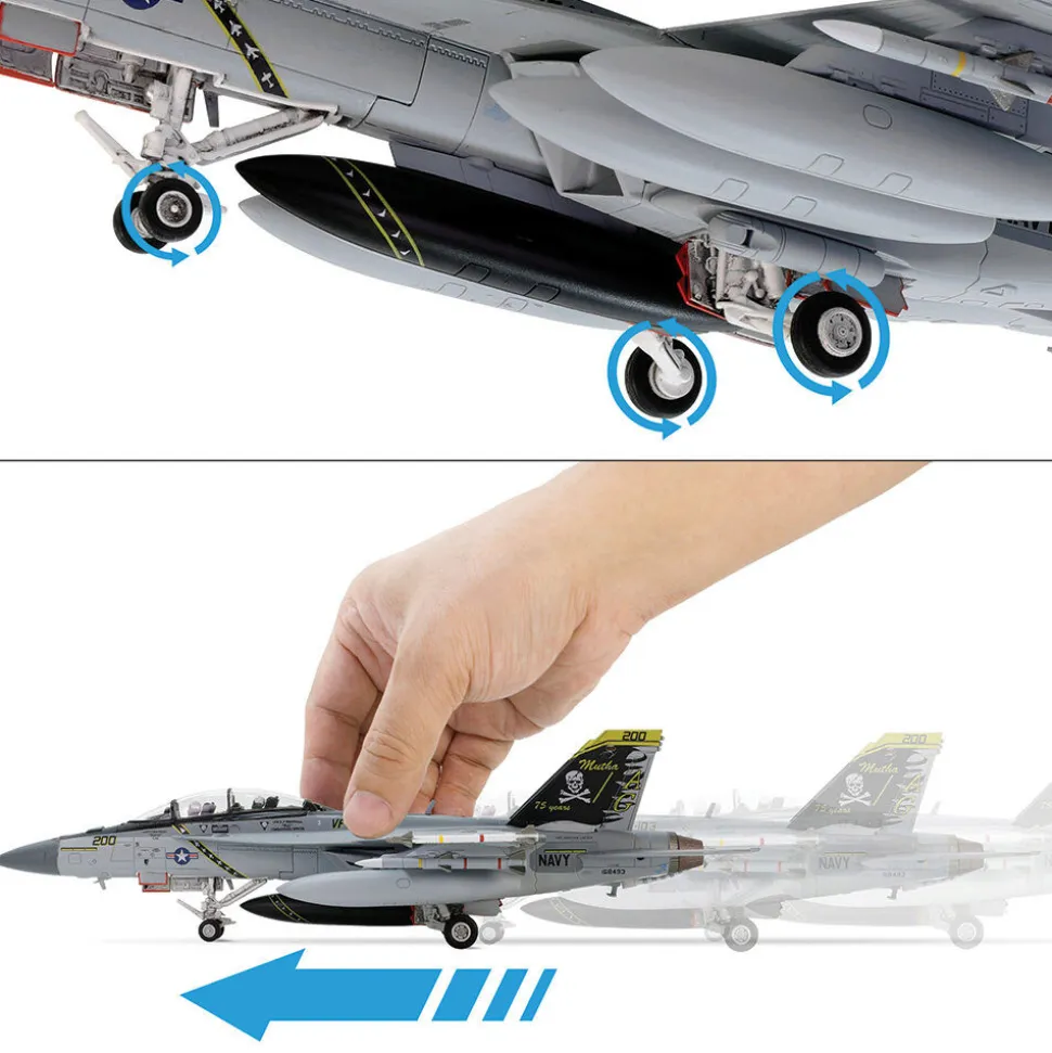 F/A-18F Super Hornet 1/72 Diecast Model - FOV-814034A Forces of Valor (FOV-814034A) 1:72 Scale Metal by Forces of Valor