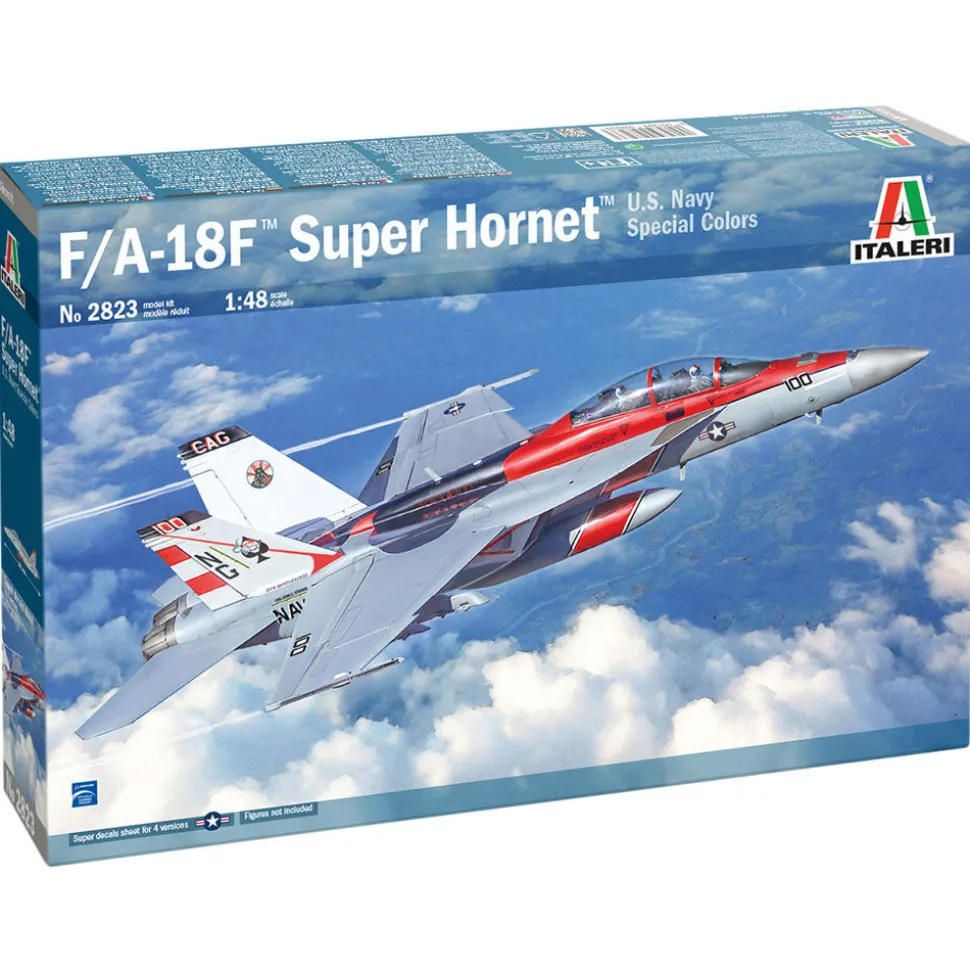 F/A-18F Super Hornet - U.S. Navy Special Colors 1/48 Kit 1:48 Scale Plastic Model Kit by Italeri