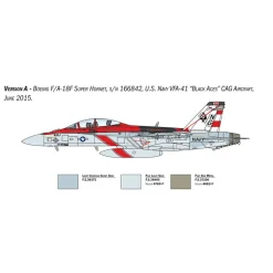 F/A-18F Super Hornet - U.S. Navy Special Colors 1/48 Kit 1:48 Scale Plastic Model Kit by Italeri