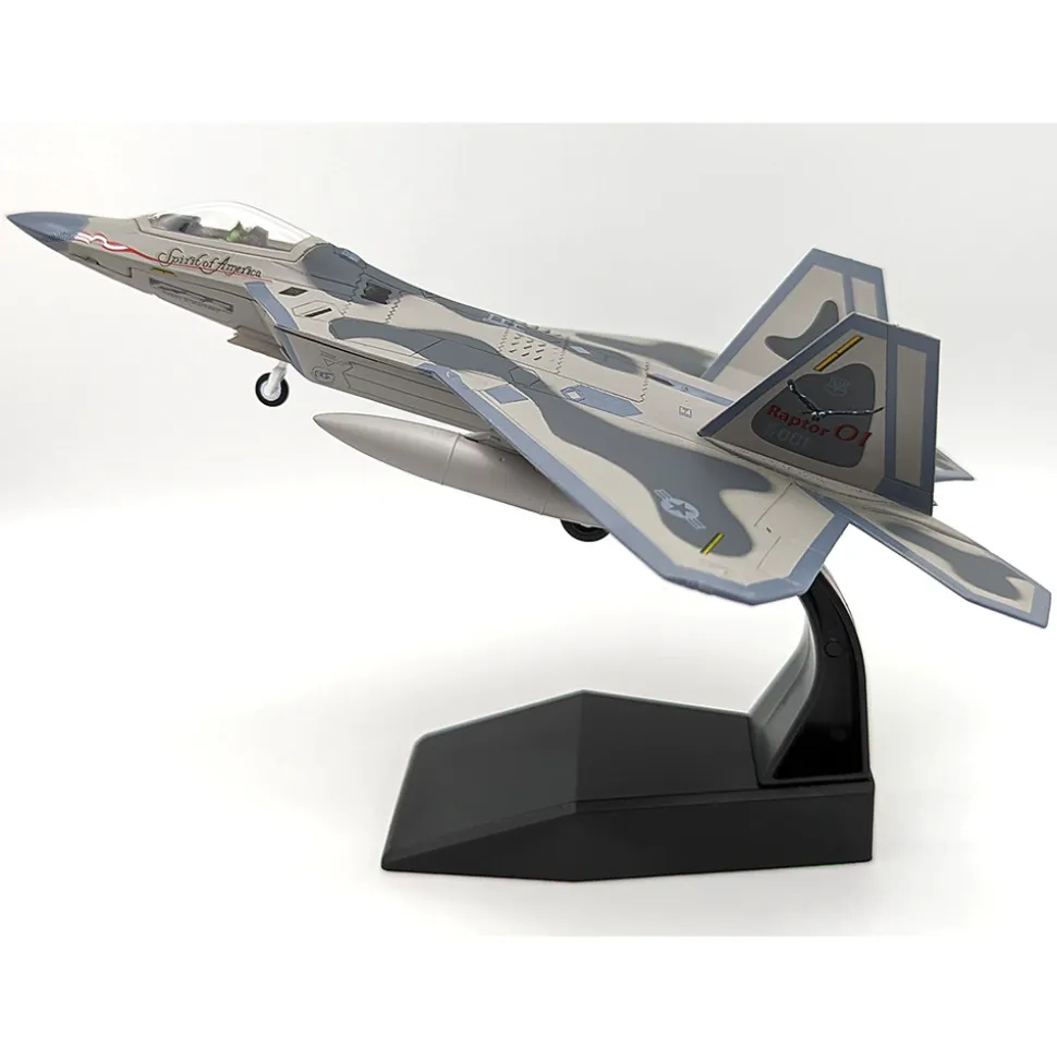 F-22A Raptor 1/100 Die Cast Model William Tell (FS041B) 1:100 scale