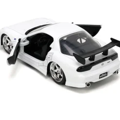 1993 Fast & Furious Mazda RX-7 - White 1:32 Scale Diecast Model Car by Jada Toys
