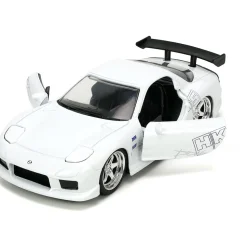 1993 Fast & Furious Mazda RX-7 - White 1:32 Scale Diecast Model Car by Jada Toys