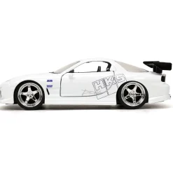 1993 Fast & Furious Mazda RX-7 - White 1:32 Scale Diecast Model Car by Jada Toys
