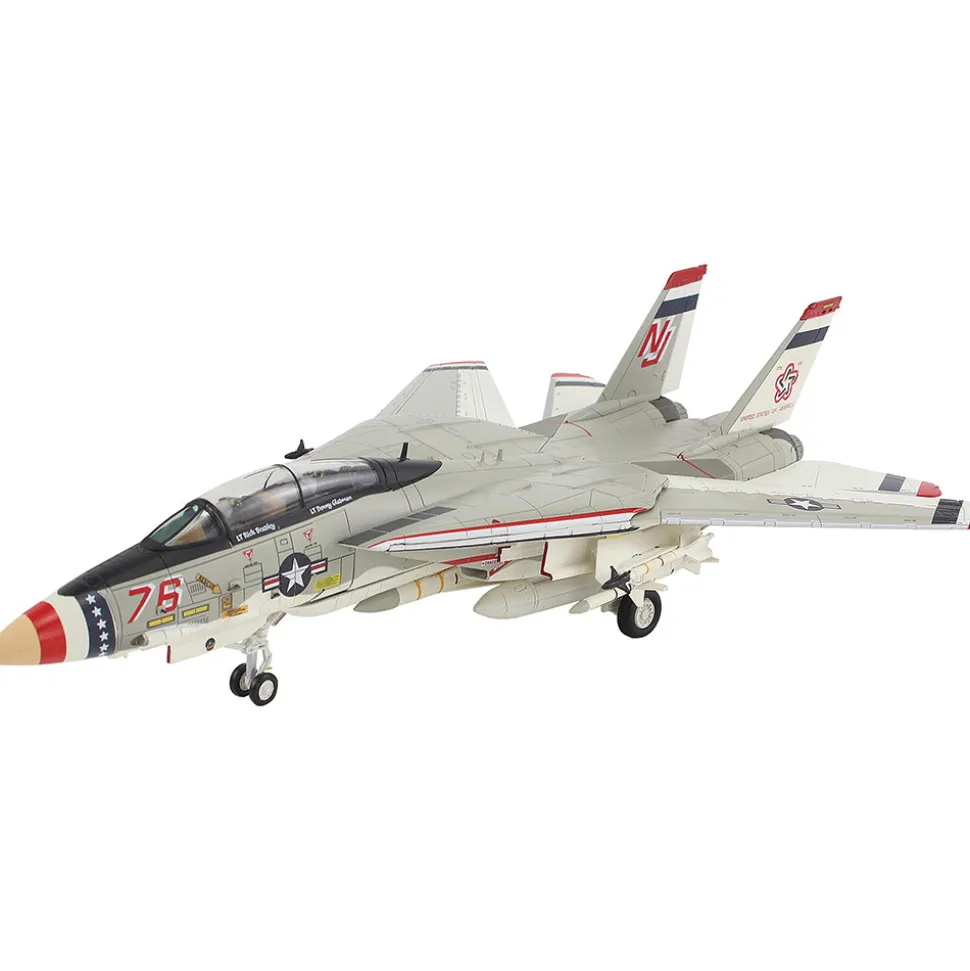 F-14A Tomcat 1/72 Die Cast Model Bicentennial Scheme, VF-124, 1976 1:72 scale Metal by Hobby Master