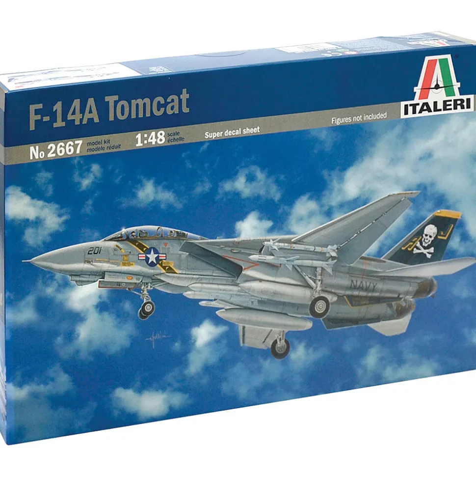 F-14A Tomcat 1/48 Kit 1:48 Scale Plastic by Italeri