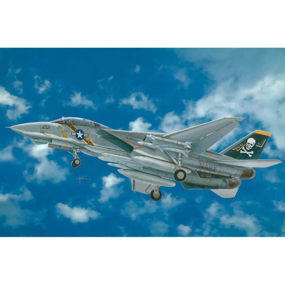 F-14A Tomcat 1/48 Kit 1:48 Scale Plastic by Italeri
