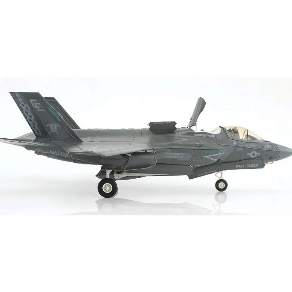 F-35B Lightning II 1/72 Die Cast Model - HA4620 VMFA-225 "Vikings",MCAS Yuma, 2023 1:72 Scale Metal by Hobby Master