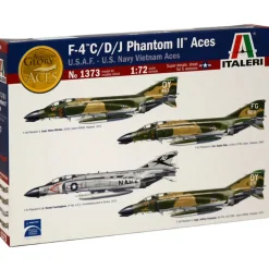 F-4 C/D/J Phantom II Aces 1/72 Kit 1:72 Scale Plastic Model Kit by Italeri
