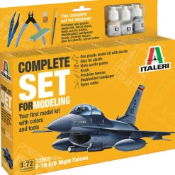 F-16 C/D Night Falcon 1/72 Kit 1:72 Scale Plastic Model Kit by Italeri