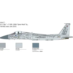 F-15C Eagle 1/72 Kit 1:72 Scale Plastic Model Kit by Italeri