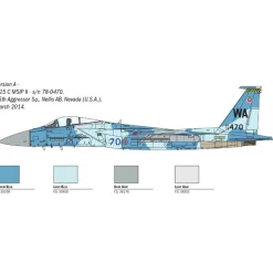 F-15C Eagle 1/72 Kit 1:72 Scale Plastic Model Kit by Italeri