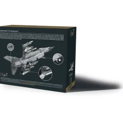 F- 16C Fighting Falcon Building Block Model - 1112 Pieces 1:48 Scale Building Brick Set by Atom Brick Company