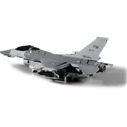 F- 16C Fighting Falcon Building Block Model - 1112 Pieces 1:48 Scale Building Brick Set by Atom Brick Company