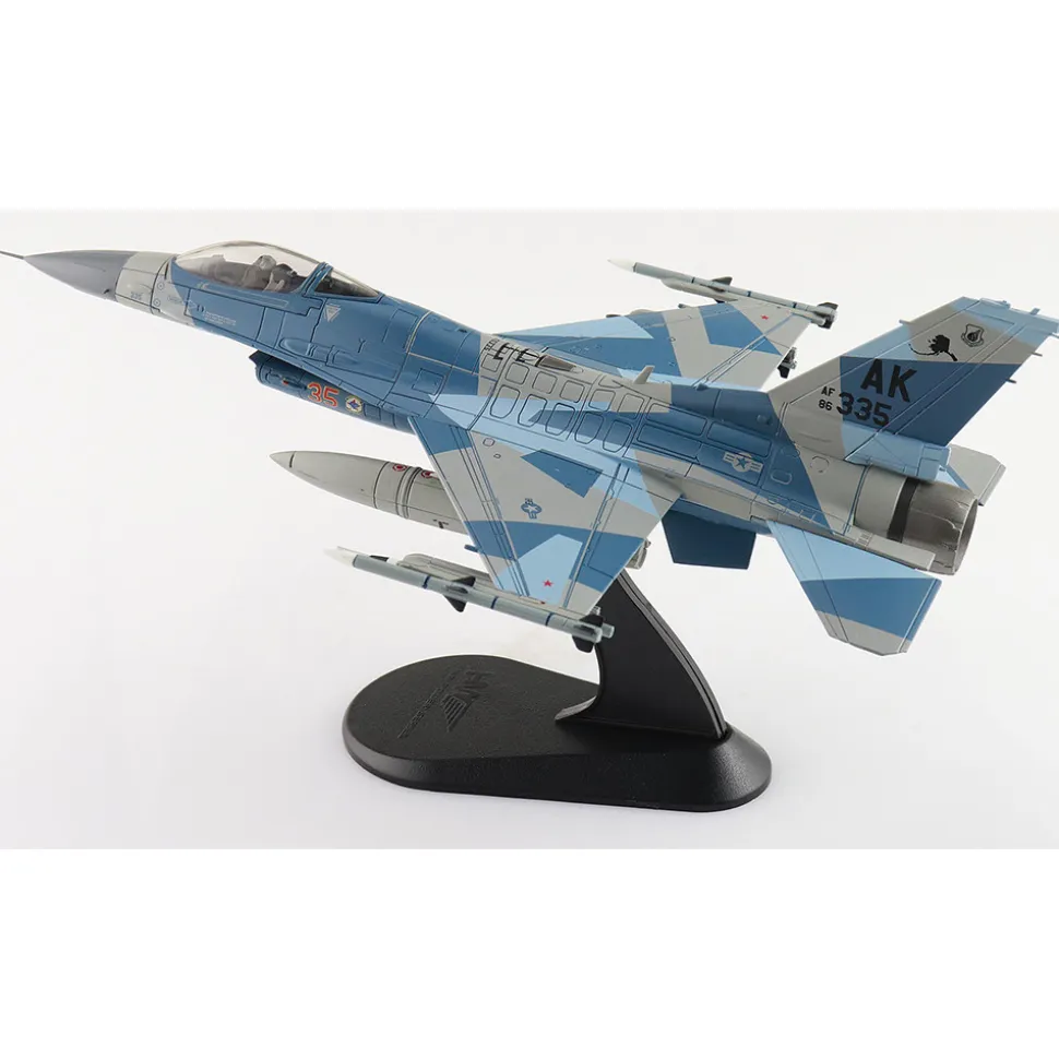 F-16C Fighting Falcon 1/72 Die Cast Model 354th Wing, 18th AGRS, Eielson AFB, Alaska, 2018 1:72 scale Metal by Hobby Master