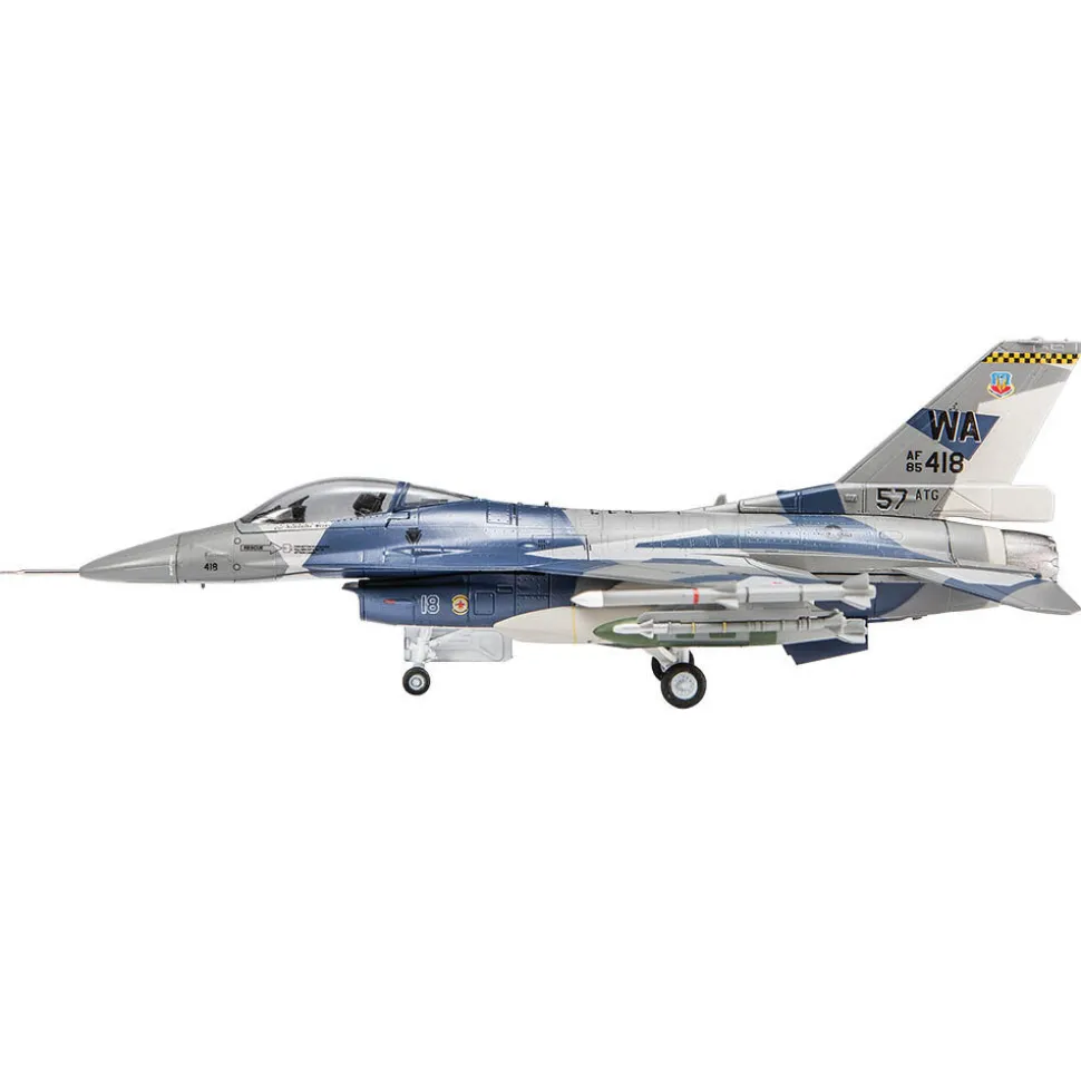 F-16C Fighting Falcon 1/72 Diecast Model USAF 64 AS, 57 ATG 1:72 Scale by Air Force 1