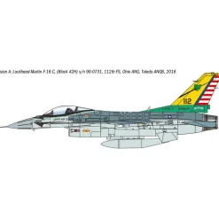 F-16C Fighting Falcon 1/48 War Thunder Kit Italeri 35105 1:48 scale Plastic by Italeri