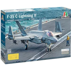 F-35C Lightning II 1/72 Kit - ITA1469 Italeri (ITA1469) 1:72 Scale Plastic by Italeri