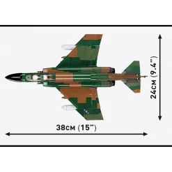 F-4C Phantom II Jet Fighter Building Brick Set 1:48 Scale by Cobi Toys