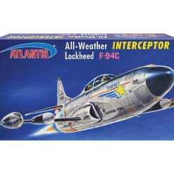 F-94C Starfire Interceptor Jet 1/56 Kit Atlantis (H210) 1:56 scale Plastic by Atlantis Models