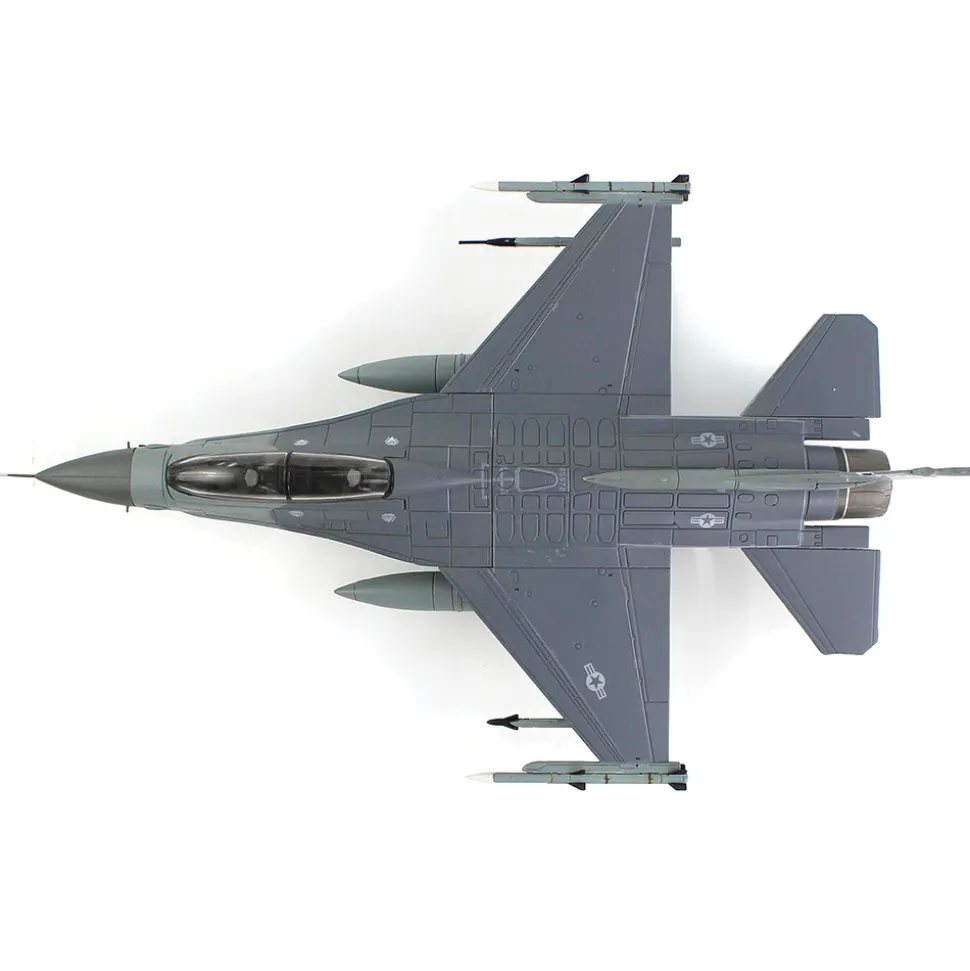 F-16D Fighting Falcon 1/72 Die Cast Model Edwards AFB, 2024 1:72 scale Metal by Hobby Master