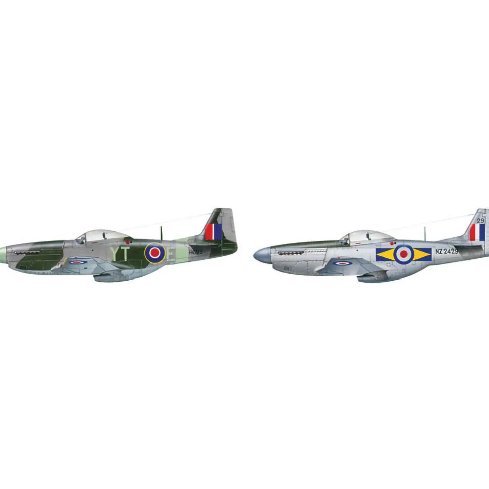F-51D Mustang 1/72 Kit 1:72 Scale Plastic Model Kit by Italeri