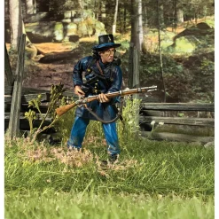 Federal in Frock Coat Reaching for Cap 1/30 Figure William Britain (31371) 1:30 scale Metal by William Britain