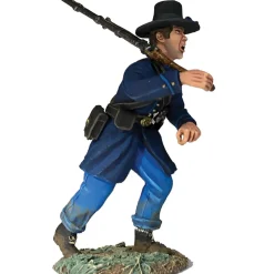 Federal Iron Brigade Advancing at Right Shoulder No.5 William Britain (31290) 1:30 Scale Metal by William Britain